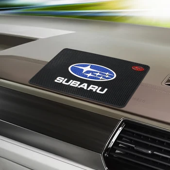 

Car anti-slip mat mobile phone multi-function instrument panel storage pad For Subaru XV forester oytback impreza legacy WRC STI