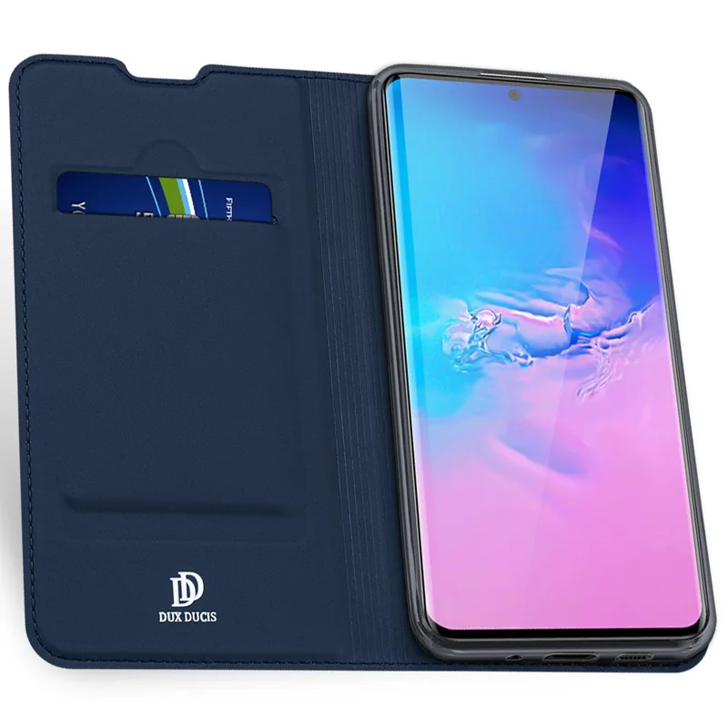 Кожаный флип-чехол DUX DUCIS для samsung Galaxy S11 Plus S11e, чехол-бумажник