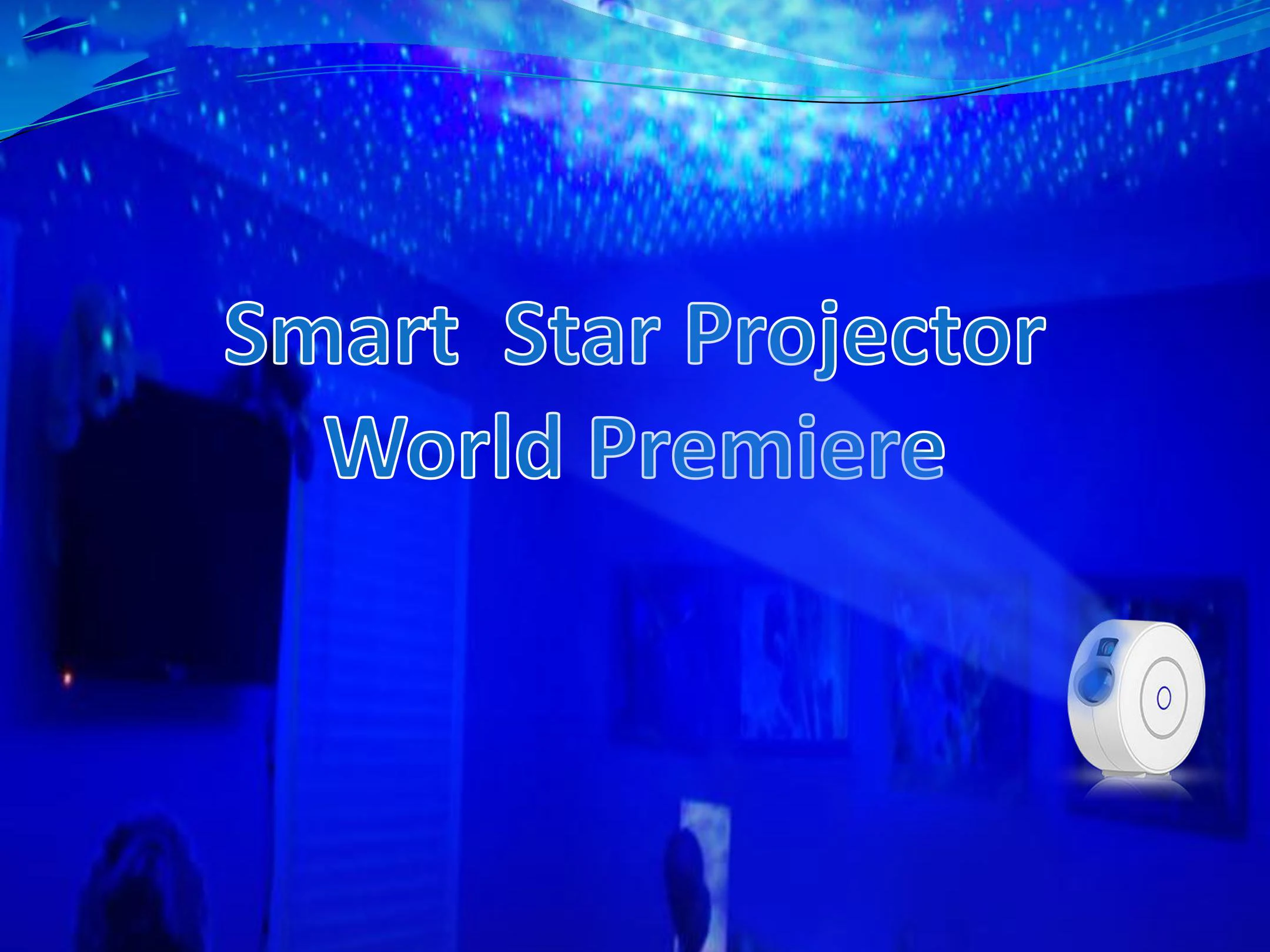 Smart Star Projector WiFi Laser Starry Sky Projector 