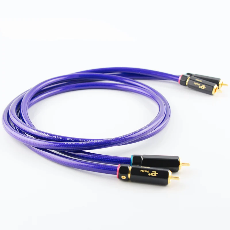 Cavo Di Interconnessione Audio Van Den Hul Mc-Silver It 65 Rca Con Spina Rca Placcata In Oro