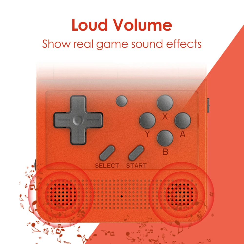 2022 New  V90 Mini Handheld Game console 3.0 Inch IPS Handheld Console 3000 Classic Games Pocket Mini Video GameBoy Player