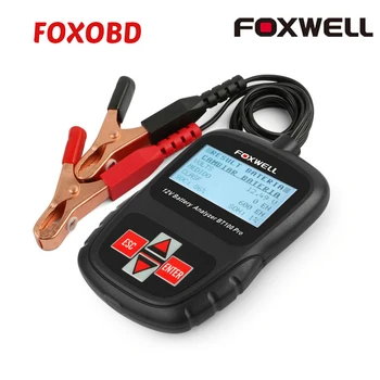 

Digital Battery Tester Foxwell BT100 Pro 12V Car Battery Tester For Flooded,AGM,GEL Battery Automotive Tools Battery Analyzer