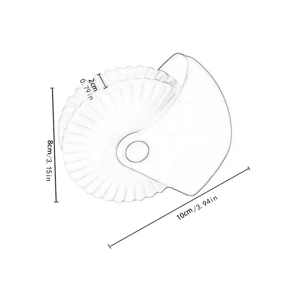 Кондитерские изделия Cuter Rolling Wheel Decorator для обеспечения гладкой резки DIY ржавчины-доказательство руководство лапши резак нож кухня пицца пирог