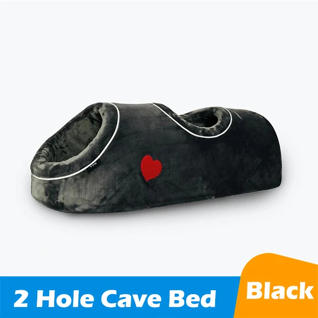 2 Holes Black
