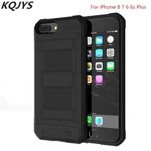 KQJYS внешний аккумулятор 4200 мАч, чехол для зарядного устройства для iPhone 8, 7, 6, 6s Plus, запасной внешний аккумулятор, чехол