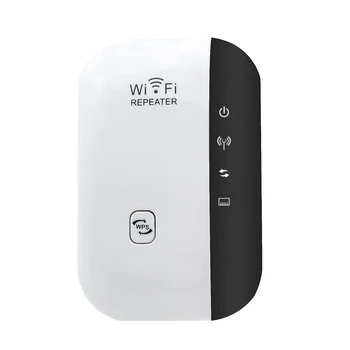 

Mini Plug Reliable Wireless High Speed Amplifier Ethernet Port Range Extender Office Internet Signal Booster Home 300Mbps