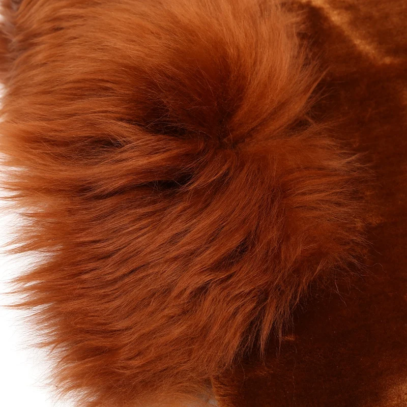 Шерстяное покрытие для автомобильных сидений, зимняя теплая подушка для сидений автомобиля, натуральный мех, Австралийская овчина, авточехлы для сидений, автомобильные меховые аксессуары