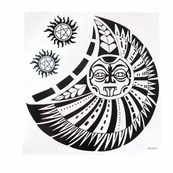 

Fashion Waterproof The Sun Men's Temporary Tattoo Body Arm Leg Art Sticker