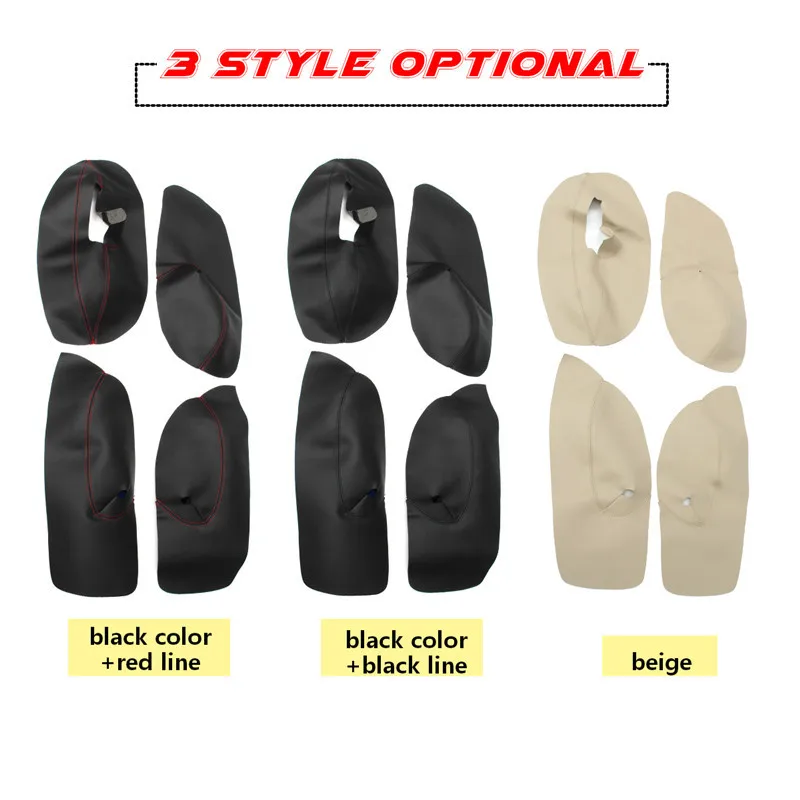 4Pcs/Set Car Protective Interior Door Panel Microfibre Leather Cover Accessory For Volkswagen Bora Golf 4 2002 2003 2004 05 06 4Pcs/Set Car Protective Interior Door Panel Microfibre Leather Cover Accessory For Volkswagen Bora Golf 4 2002 2003 2004 05 06