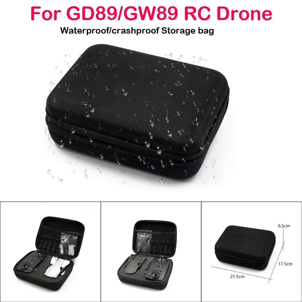 

Waterproof Portable Carry Storage Case Shoulder Bag For GD89/GW89 RC Drone RC Car Accessories RC Parts