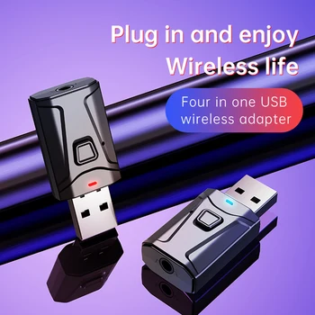 

Wireless USB Bluetooth Adapter 5.0 for Computer Bluetooth Dongle USB Bluetooth 5.0 PC Adapter Bluetooth Receiver Transmitter