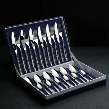 

Cutlery set "Comet", 24 items, thickness 2.5 mm, decorative box