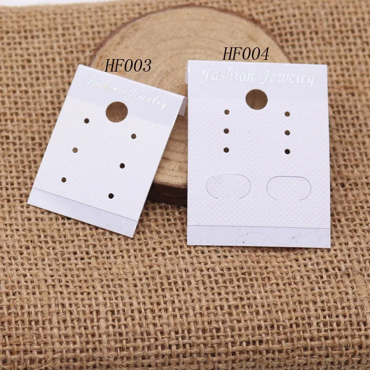 

Hf003 Ear Stud Earring Cards 3-Pack Accessories Packaging Card 1000 PCS/Case
