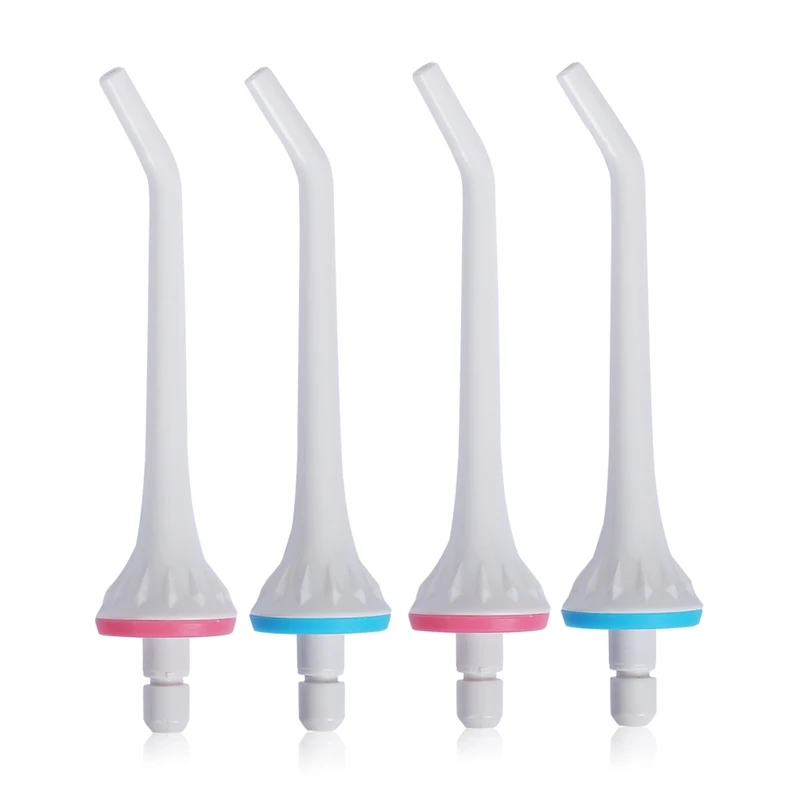 Customized Color Замена для 300 мл IPX7 воды Flosser ирригатор полости рта Насадки водонепроницаемый USB советы Запчасти 4 шт. для брекетов и отбеливания зубов - Цвет: Customized Color