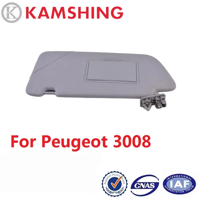 Автомобильный Внутренний солнцезащитный козырек CAPQX для Peugeot 3008 переднее