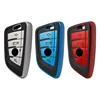 Cover chiate/telecomando per BMW X1 X3 X5 X6 X7 1 3 5 6 7 Series G20 G30 G11 F15 F16 G01 G02 F48 Holder Protector Shell - TPU Leather Car Key Case Cover For BMW X1 X3 X5 X6 X7 1 3