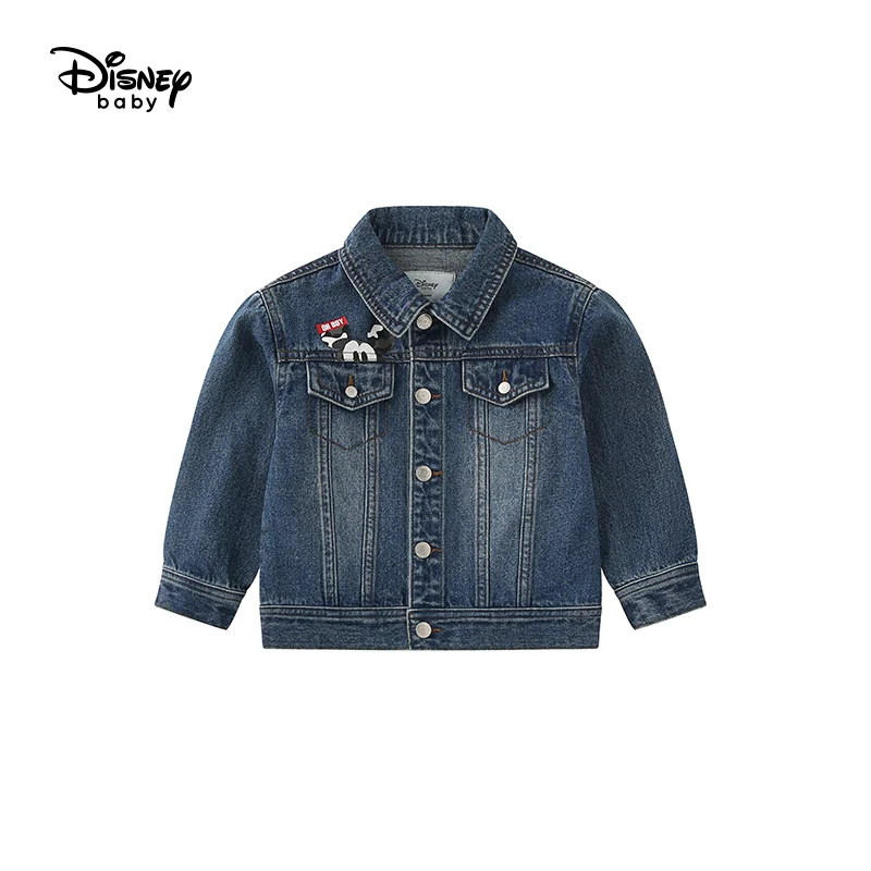 

Disney Children's Clothing Boy Cowboy Coat 2019 New Autumn Children Mickey Jacket Baby Coat Kids Jacket Kids Coat Denim Jacket