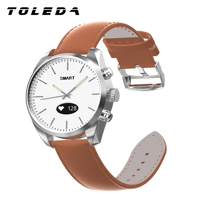 Кварцевый браслет Toleda T4 для мужчин и женщин умные часы с трекером сердечного