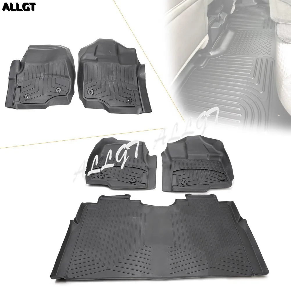 For 2017 Ford F 150 F 250 F 350 Supercrew All Weather Rubber Slush