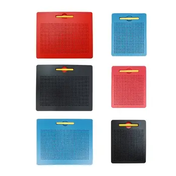 

Children's graffiti magnetic tablet drawing board, red, black, blue