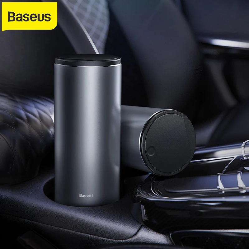 Car Trash Bin car trash can Garbage Can Alloy Auto Interior Organizer Storage Bin Car Garbage Box Holder Ashtray Case Accessories