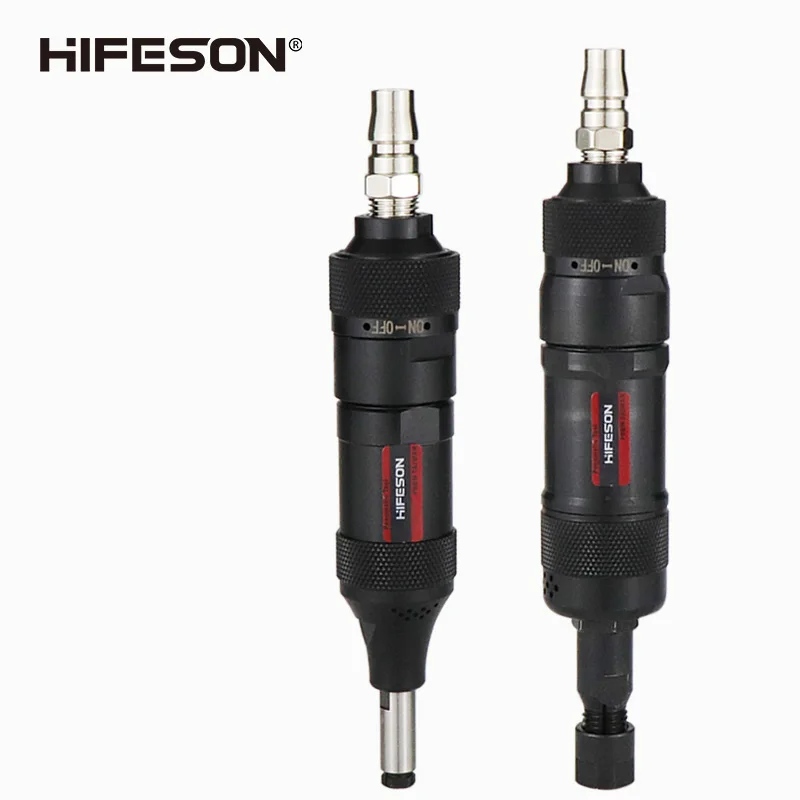 HIFESON Industrial Pneumatic Polishing Machine 03Y Sanding Straight Mill 06Y High Concentric Engraving Mill Air Grinder