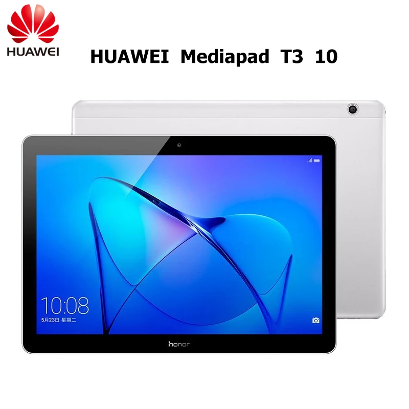 Планшет HUAWEI Honor MediaPad T3 10 с глобальной ПЗУ, 9,6 дюйма, 2 ГБ, 16 ГБ/3 ГБ, 32 ГБ, Snapdragon 425, Android 7,0, ips, планшетный ПК