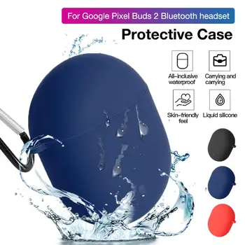 

Protective Case For Google Pixel Buds 2 Earphone Protector Cover Case Travel Carrying Bag with Carabiner For Google Pixel Buds 2