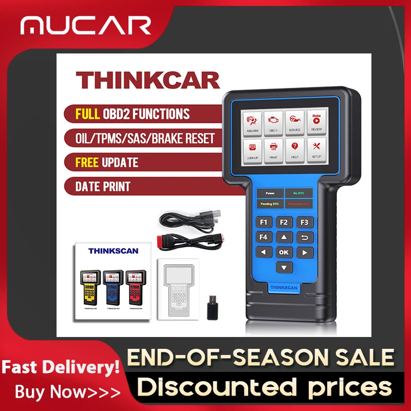 THINKSCAN 601 бессрочный бесплатный OBD2 считыватель кодов ECM/ABS/SRS автоматический ошибок