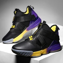 Mlcriyg/Лидер продаж; Баскетбольная обувь; удобные высокие спортивные ботинки; ботильоны; мужские кроссовки для занятий на открытом воздухе; спортивная обувь