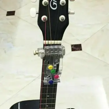 

2020 HOT Selling Functional Simple Guitar Learning System Teaching Aid Tuner Chord Tuner Guitar Training Tools