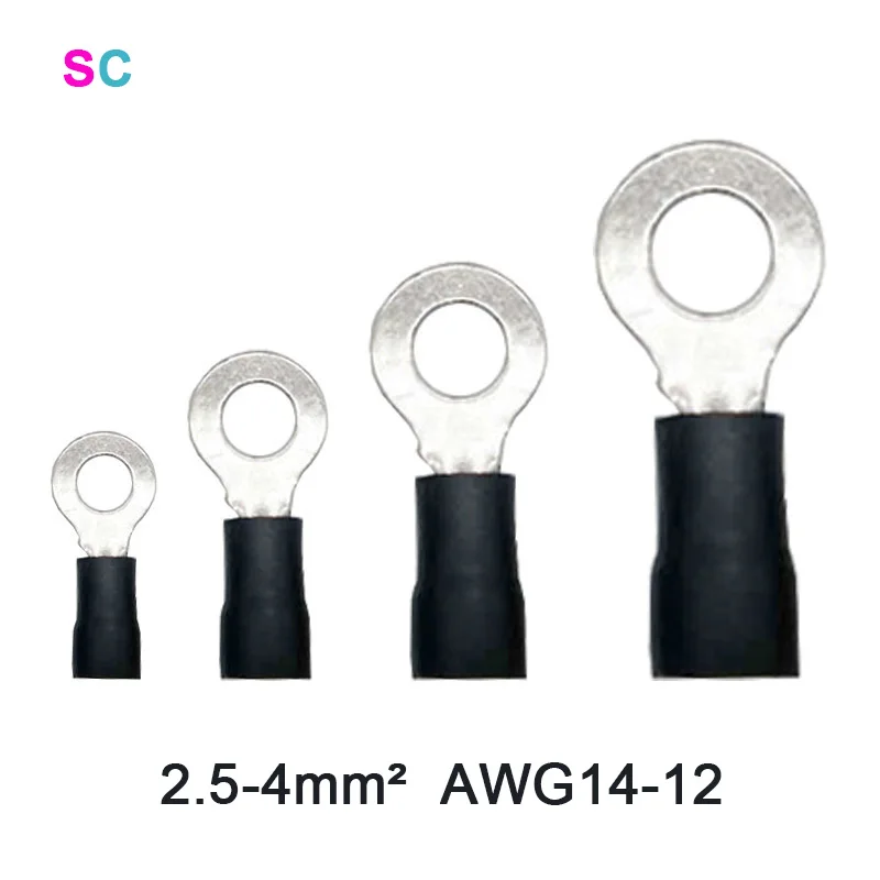

Ring Type Insulated terminal RV3.5 series Cable Wire Connector 2.5-4mmÂ² A.W.G 14-12 Electrical Crimped Cold End Joints