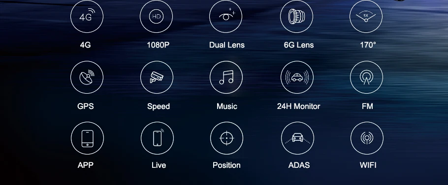 10 inch IPS 4G Sim Car GPS Navigator Android 8.1 DVR Mirror DVRFHD 1080P Video Recorder Dash Cam Rearview Mirror ADAS DVR Camera car navigation system