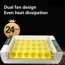 Full Automatic Incubator Brooder Farm Hatchery Machine 24 Egg Hatcher Chicken Automatic Egg Incubator Goose Bird Quail Brooder 12 eggs incubator automatic poultry incubator temperature control brooder automatic hatch farm chicken quail duck egg incubator