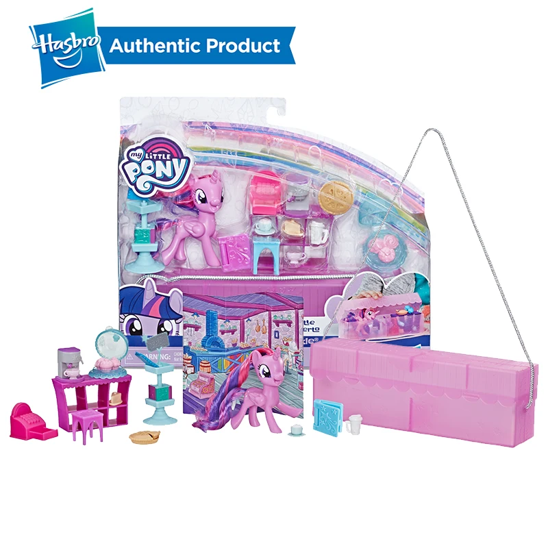 Hasbro, 7,62 см, My Little Pony On The Go, Рарити, Сумеречная искорка, фигурка, коллекция, модель, кукла для детей, подарки