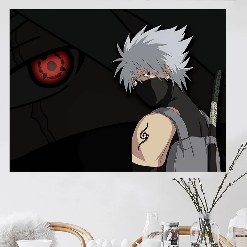 Anime Naruto Hanger Tapestry Remodeling Room Dormitory Bedside Background Cloth