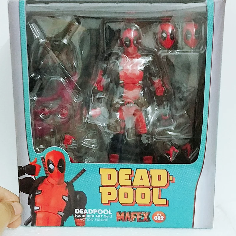 Новинка Mafex 082 Дэдпул комиксы версия экшн фигурка модель игрушка кукла подарок