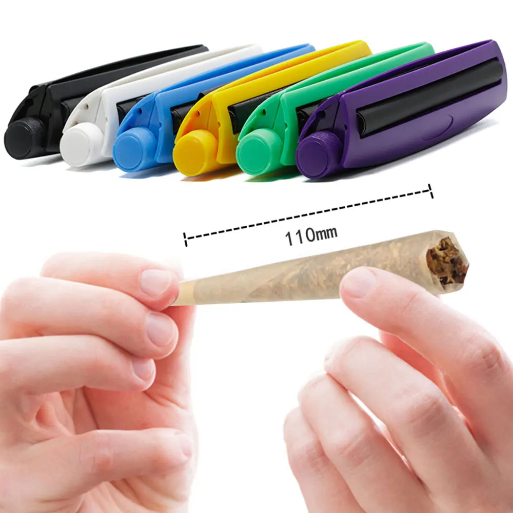 110mm/78mm Protable Weed Grass Roller Cone Cigarette Tobacco Joint for Herb Rolling Paper Maker Machine Smoking Accessories | Дом и сад