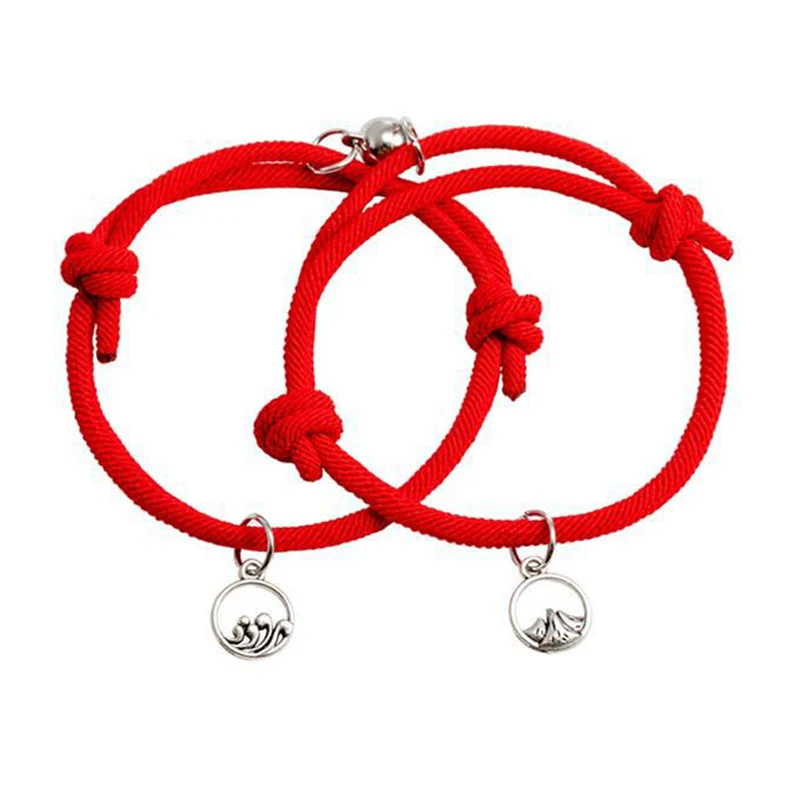 2021Couple Bracelets 2 PcHandmade Attractive Friendship Vintage Jewelry