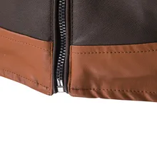 Повседневная осенняя одежда мужская Росомаха кожаная куртка логанс мотоцикл локомотивное кожаное пальто большой размер M-5xl Y999