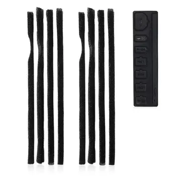 

for PS4 Pro Dust Proof Cover Case Mesh Stopper Pack Kits for PS4 Pro Gaming Console 2-in-1 Dust Prevention Cover Dustproof Kit