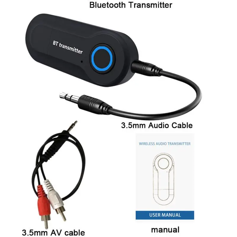 Аудио музыкальный адаптер для ТВ телефонов проектор Ноутбук MP3 OELL 1 шт. USB беспроводной Bluetooth передатчик 3,5 мм стерео