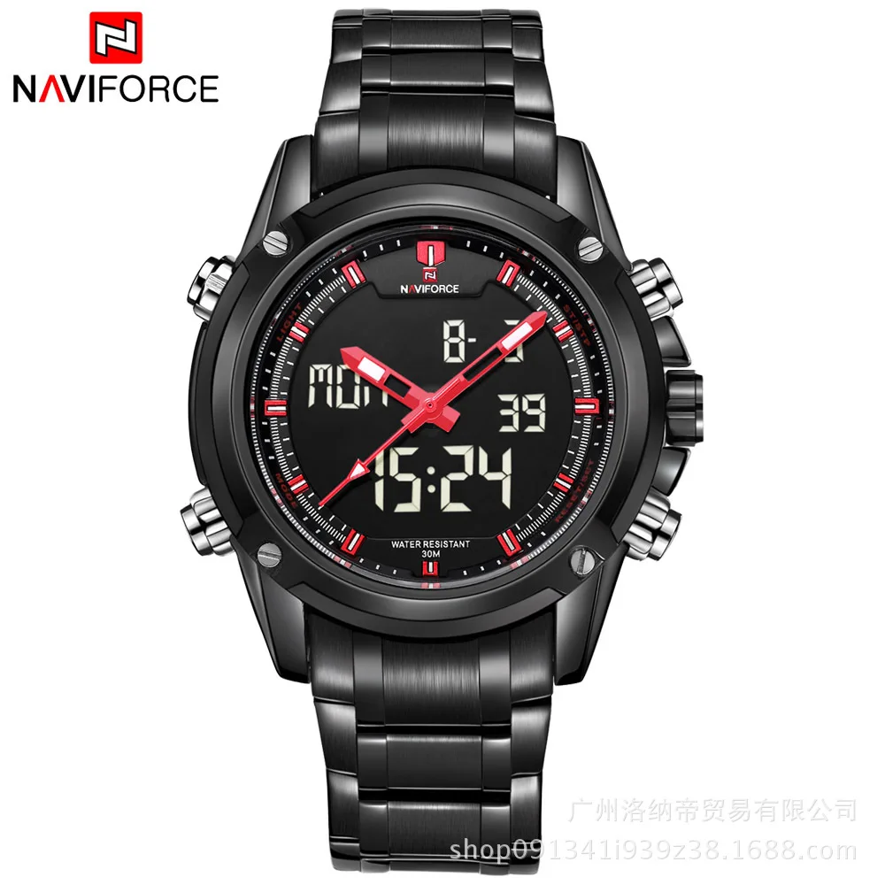

Hot Selling Xiang naviforce Men Multi-functional Fashion Outdoor Sports Waterproof Quartz Watch 9050