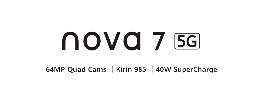 Original Huawei Nova 7 5G Smartphone 8GB 256GB Kirin 985 64MP Quad Rear Cams 32MP Front Cam 6.53'' OLED 40W SuperCharge NFC huawei cellphone list