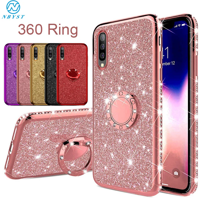 Y5P Y6P Y7P Y8P Y6S Y9S Prime 2019 Блестящий Алмазный силиконовый мягкий чехол для Huawei Honor 10i Lite