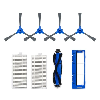 

Replacement Kit for Eufy RoboVac 11S, RoboVac 12, RoboVac 15C, RoboVac 30, RoboVac 30C(4Pcs Side Brush+2Pcs Filter+1Pc Main Brus