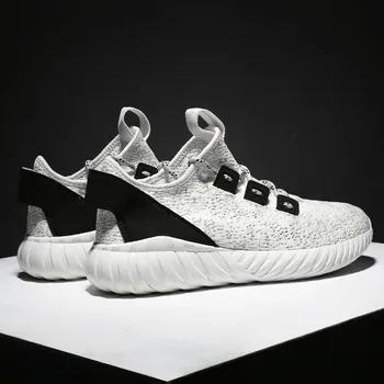 

New Mens Sneakers Men Casual Shoes Durable Outsole Coach Zapatillas Deportivas Hombre Running Shoes Fly-knit sports casual shoes