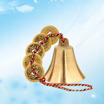 

1 Pc Wind Chime Traditional Decorative Reusable Coin for Friends Co-worker Indoor Garden