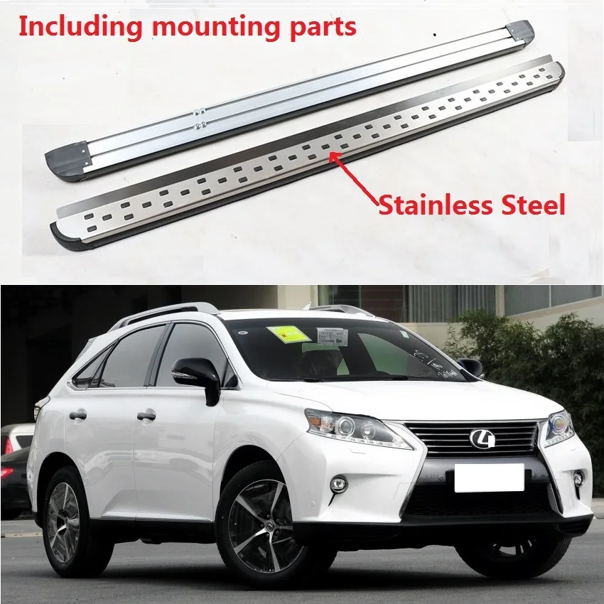 Дизайн для Lexus RX270 RX350 RX450 2009 2010 2011 2012 2013 Беговая доска шаг в сторону Nerf бар педаль