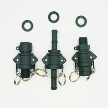 DN15 to DN100 PP  Camlock Coupling Plastic  Fitting Adapter MPT FPT Barb Quick Disconnect 1/2 Inch to 4Inch